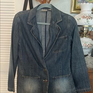 Chico's Classic Blue Denim Jacket